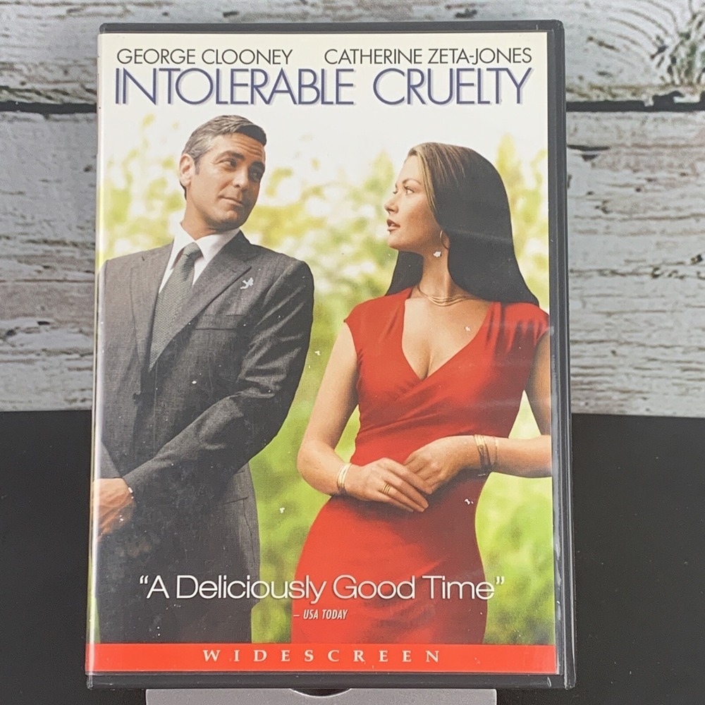 Intolerable Cruelty (Widescreen) (DVD, 2003) George Clooney, Catherine Zeta-Jone